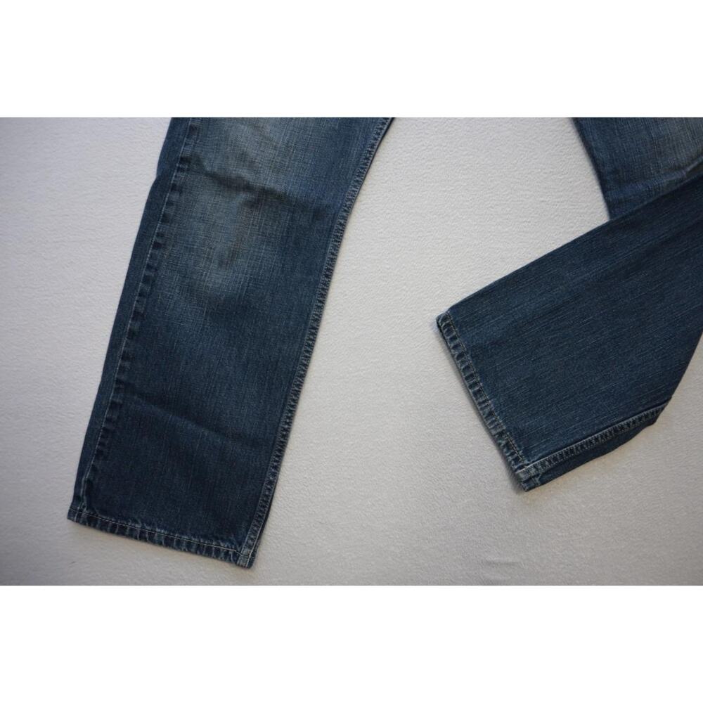 Levi's‎ 514 Straight Boot Rugged Denim Blue Jeans Mens Size 36 x 32 - Picture 3 of 7